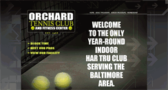 Desktop Screenshot of orchardtennisclub.com