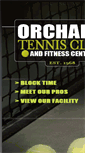 Mobile Screenshot of orchardtennisclub.com